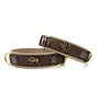 Hondenhalsband Wildleven Chocolade