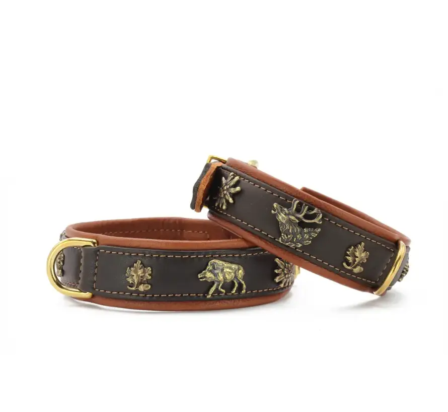 Dog Collar  Wilder Kaiser Dark Brown