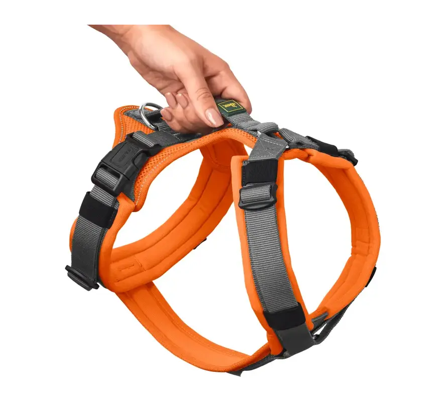 Dog Harness Maldon Up Orange