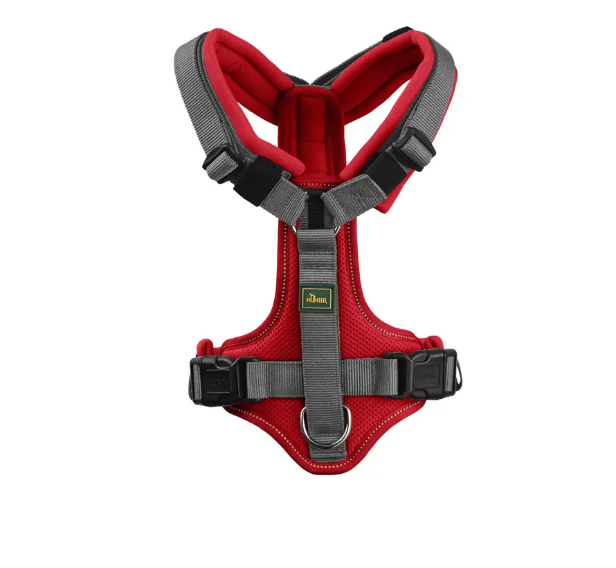 Dog Harness Maldon Up Red