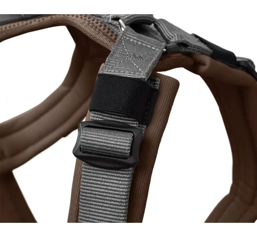 Dog Harness Maldon Up Brown