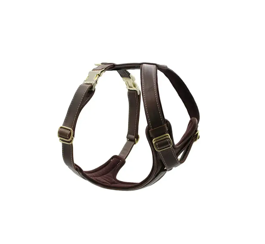 Dog Harness Dark Brown