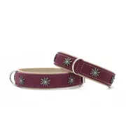 Maul Dog Collar Alpenruf Aubergine
