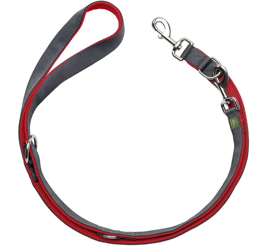 Adjustable Dog Leash Maldon Red