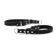 Maul Retrieverhalsband voor de hond Zwart