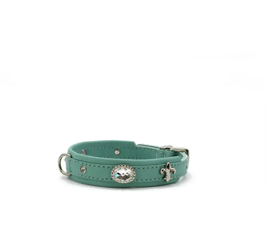 Hondenhalsband Mini Diamond Sunrise Mint