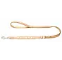 Short Dog Leash Swiss Beige