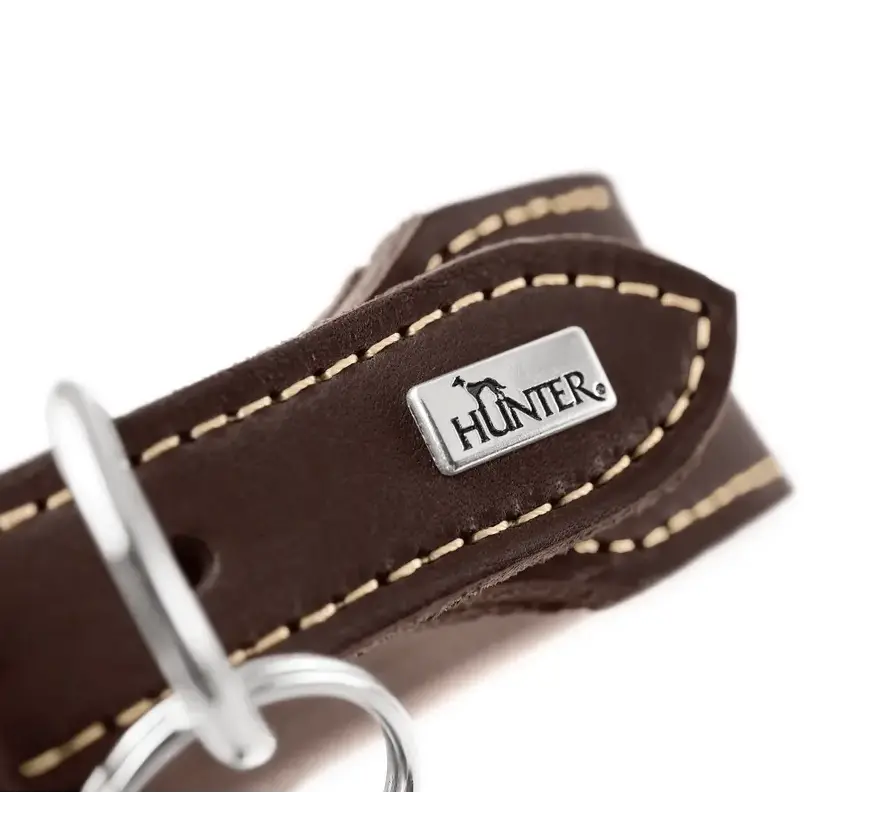 Dog Collar Aalborg Extra Wide Brown