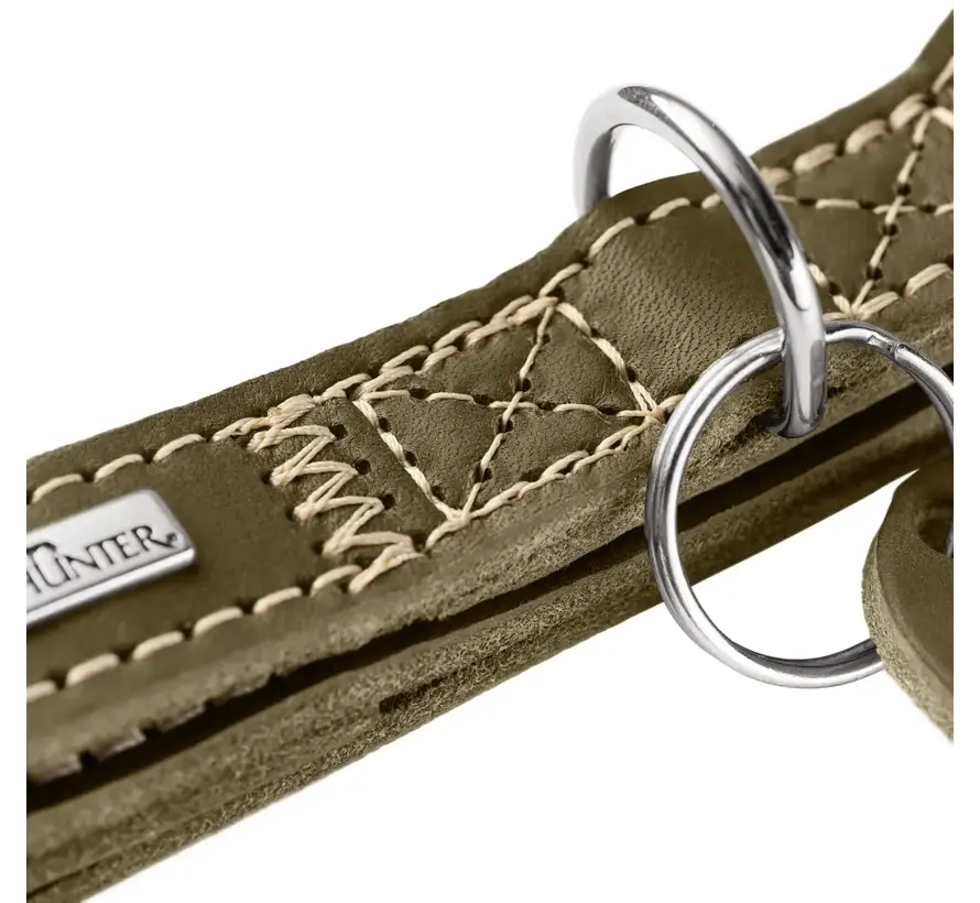 Dog Collar Aalborg Alu Strong Olive