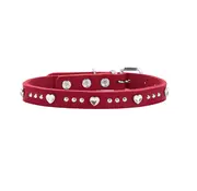 Hunter Hondenhalsband Aalborg Hearts Rood
