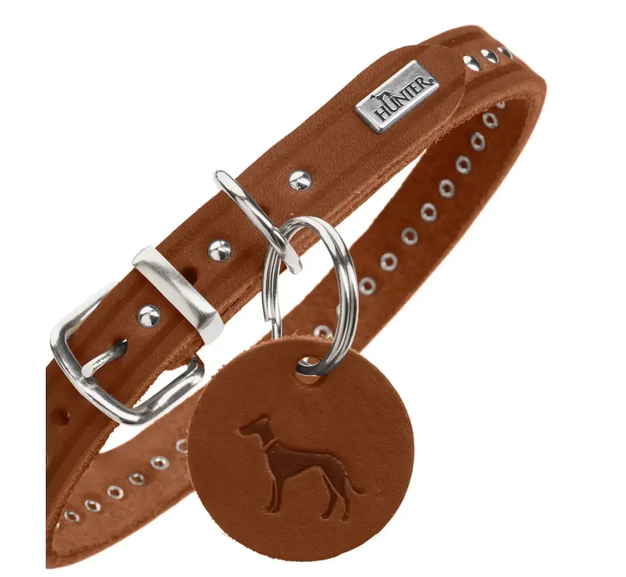 Hondenhalsband Aalborg Style Cognac