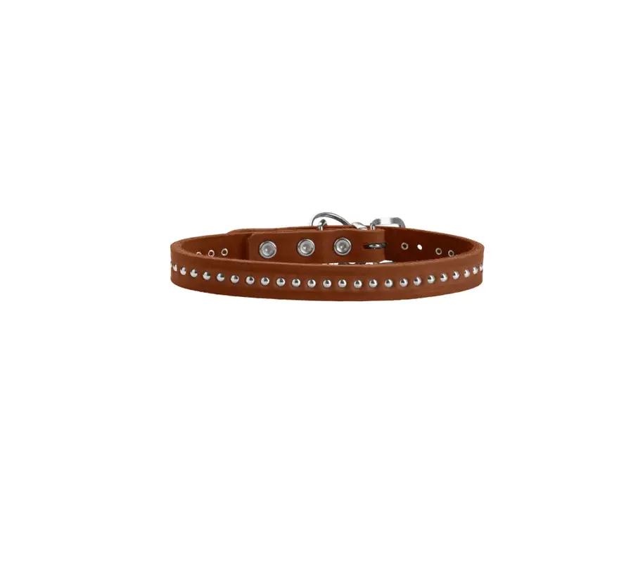 Hondenhalsband Aalborg Style Cognac