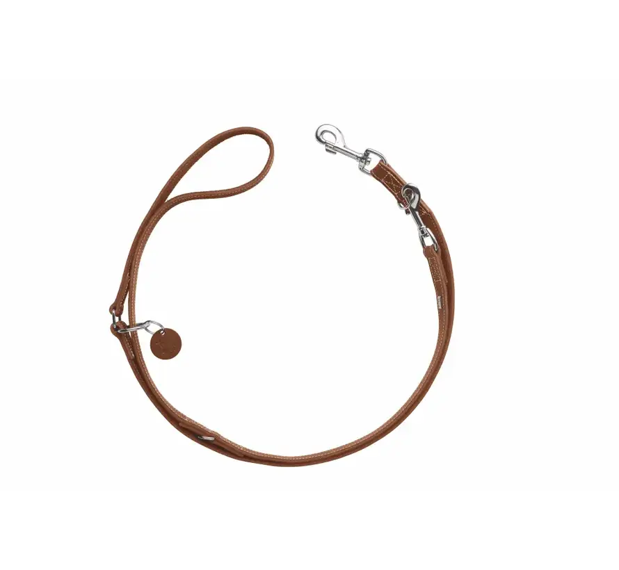 Adjustable Dog Leash Aalborg Cognac