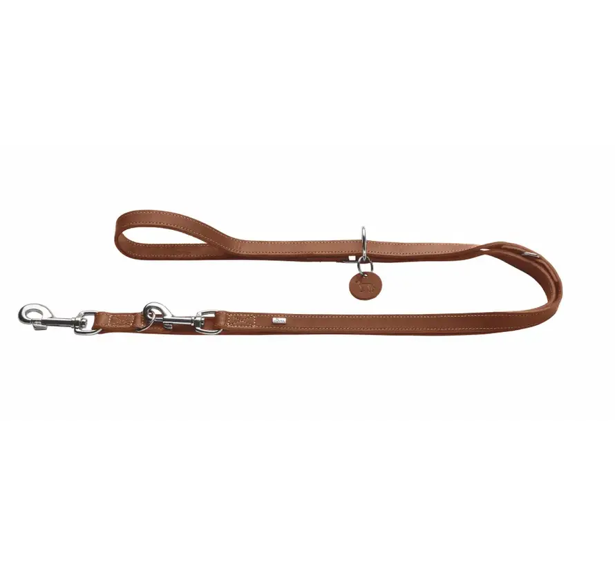 Adjustable Dog Leash Aalborg Cognac