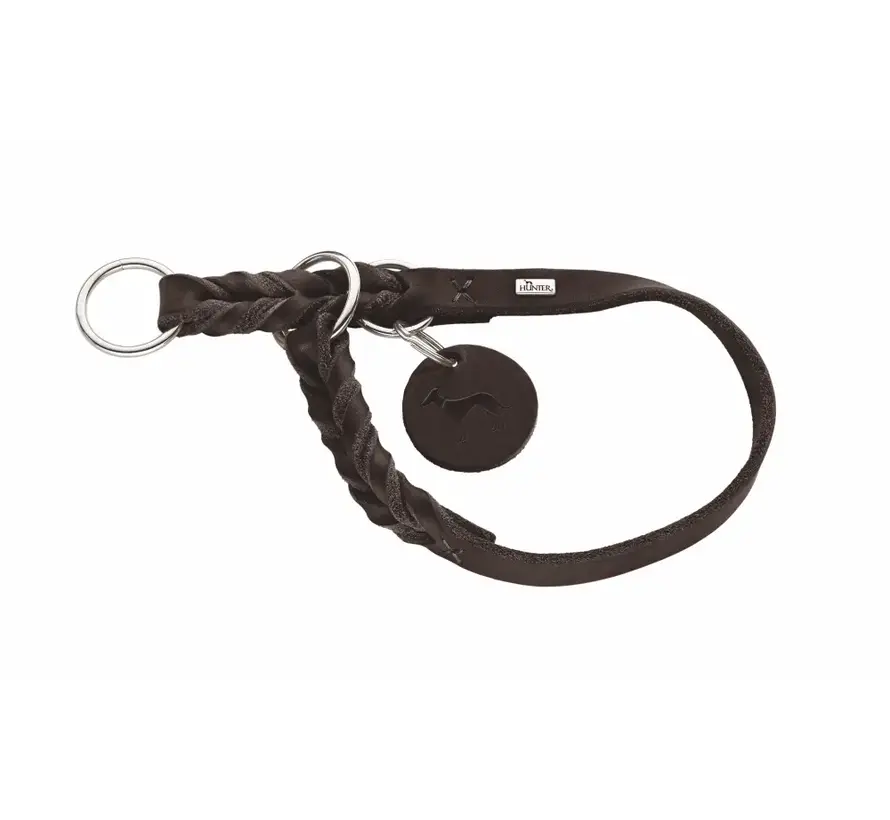 Retrieverhalsband Solid Education Bruin