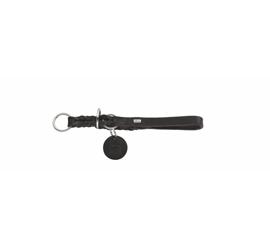 Retrieverhalsband Solid Education Zwart