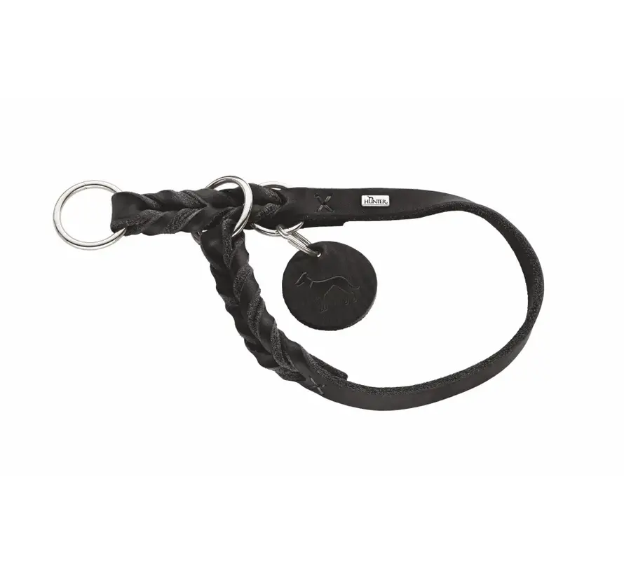 Retrieverhalsband Solid Education Zwart