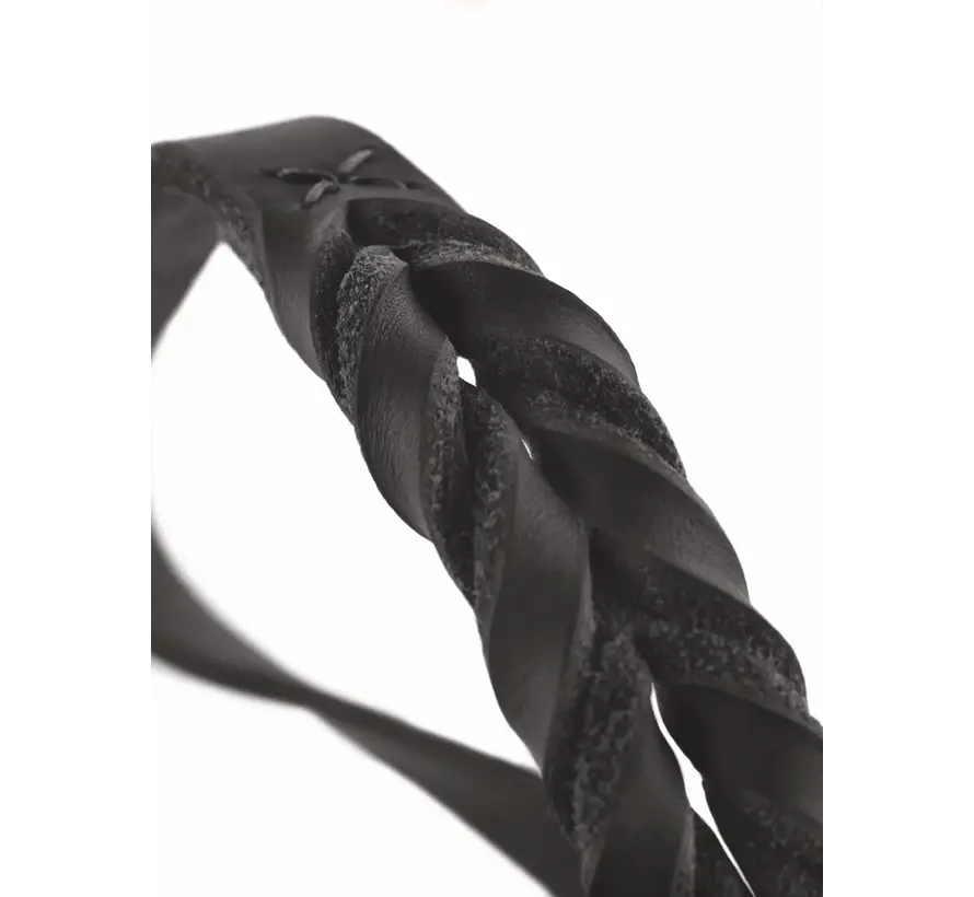 Retrieverhalsband Solid Education Zwart