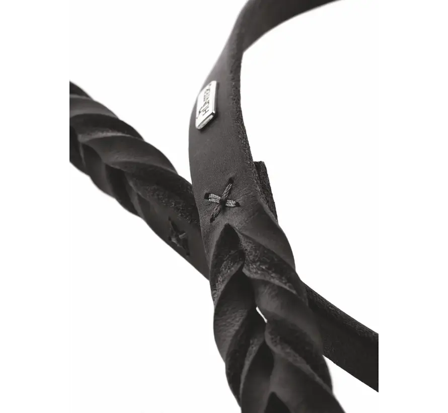 Adjustable Dog Leash Solid Education Black