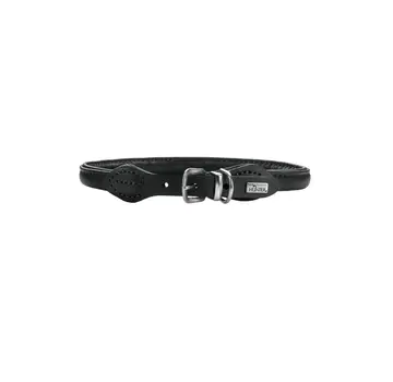 Hunter Hondenhalsband Round & Soft Canadian Up Zwart