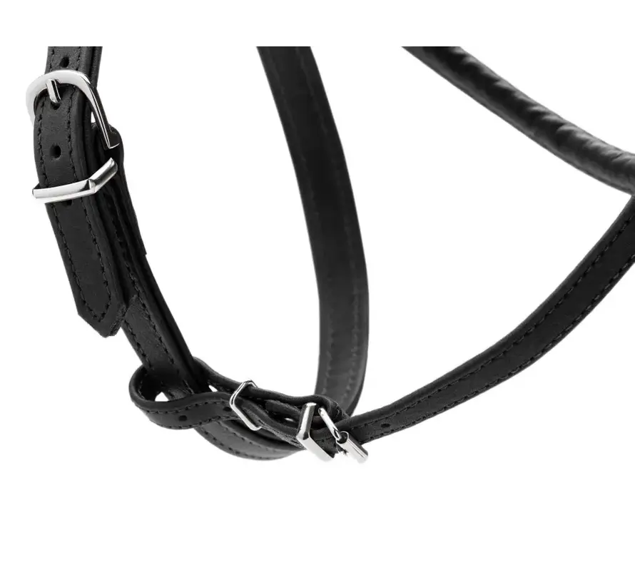 Hondentuig Round & Soft Canadian Up Zwart