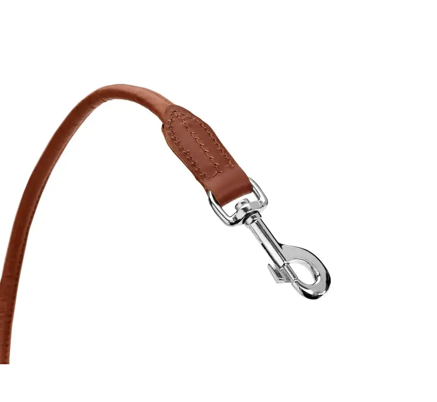 Hondenriem Round & Soft Canadian Up Cognac
