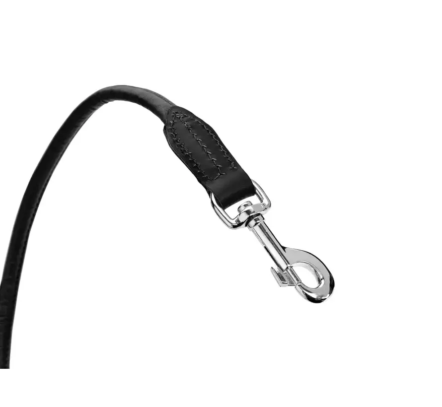 Hondenriem Round & Soft Canadian Up Zwart