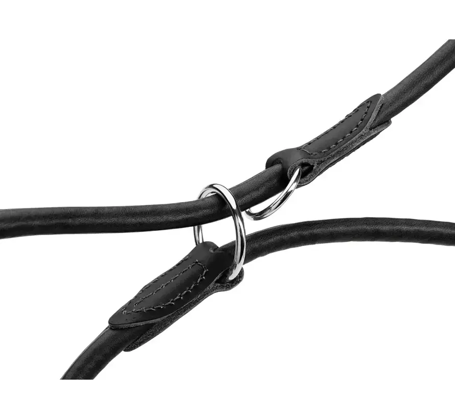 Adjustable Dog Leash Round & Soft Canadian Up Black