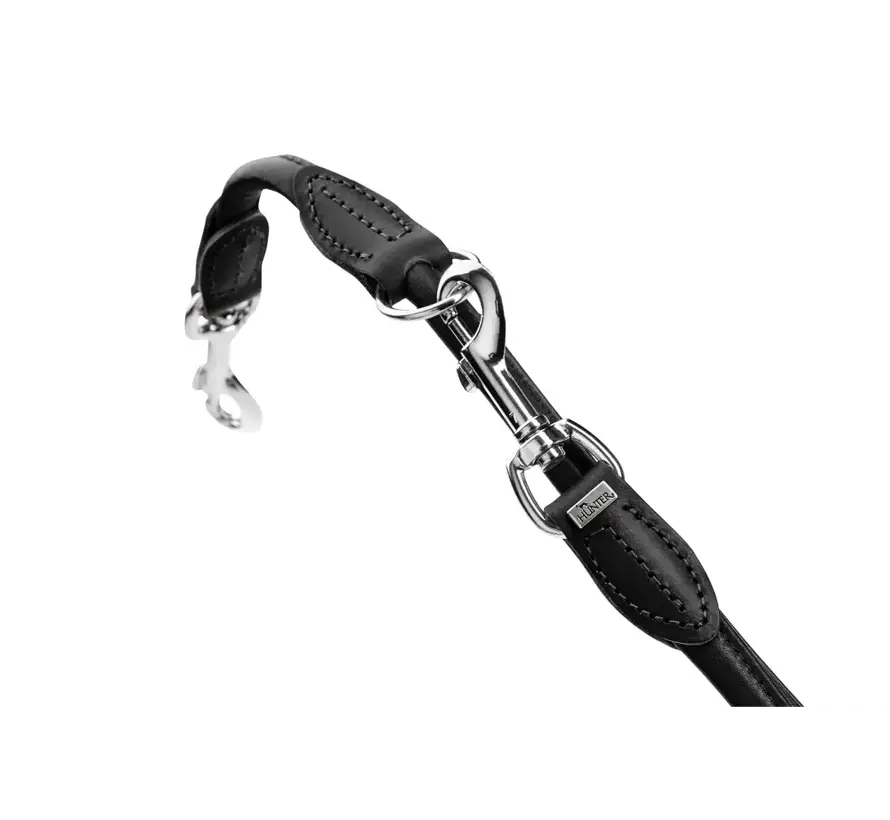 Adjustable Dog Leash Round & Soft Canadian Up Black