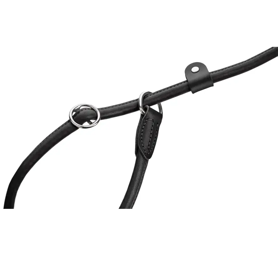 Retrieverriem Round & Soft Canadian Up Zwart