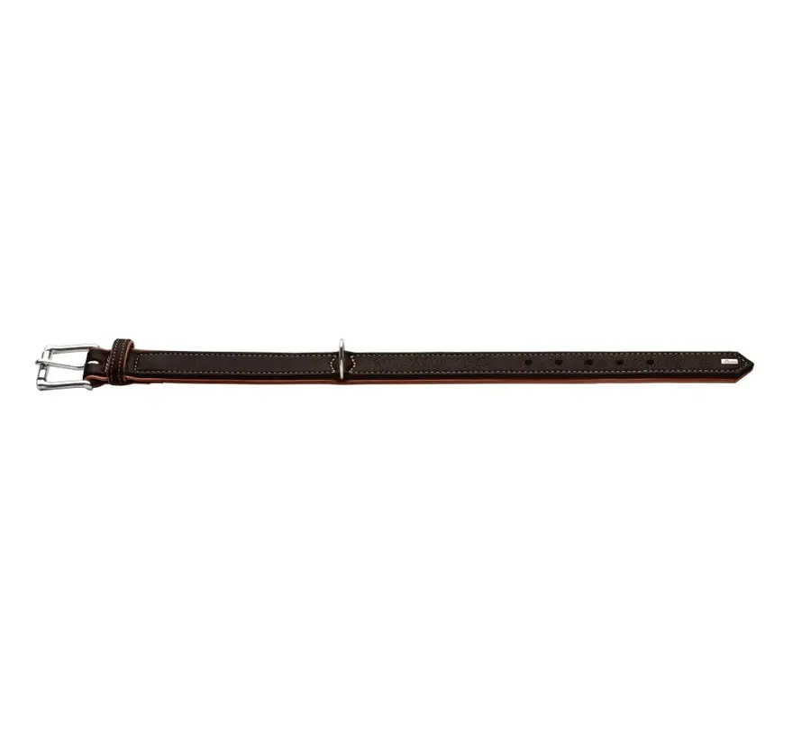 Hondenhalsband Canadian Up Zwart / Cognac