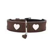 Hunter Hondenhalsband Love Bruin