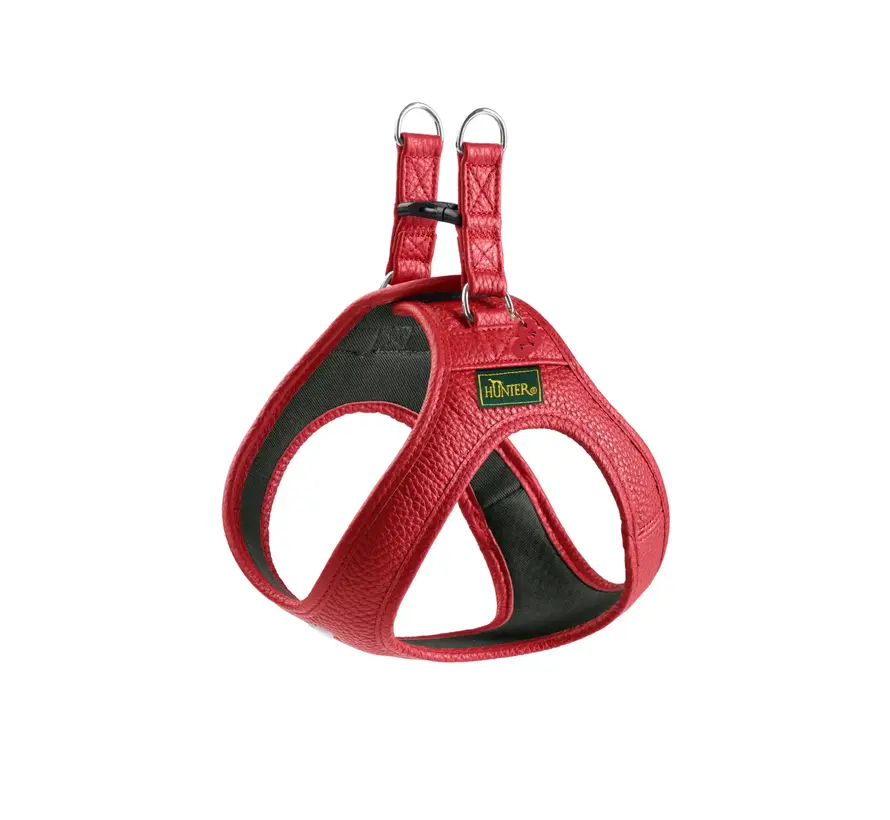 Dog Harness Love Red