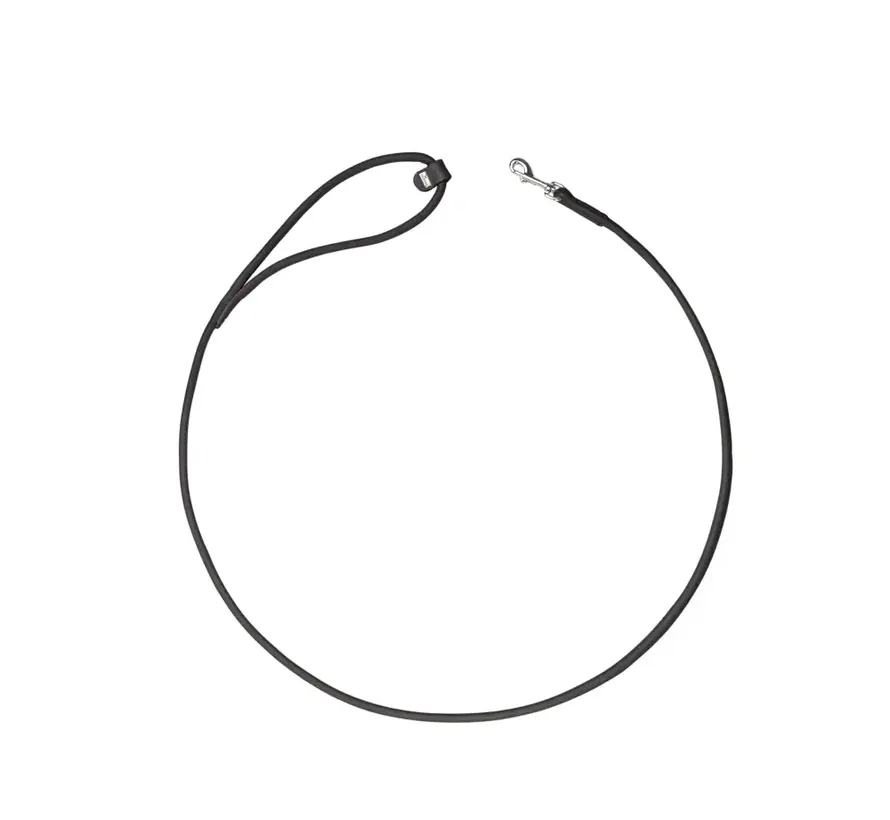Dog Leash Soho Round Mini Black