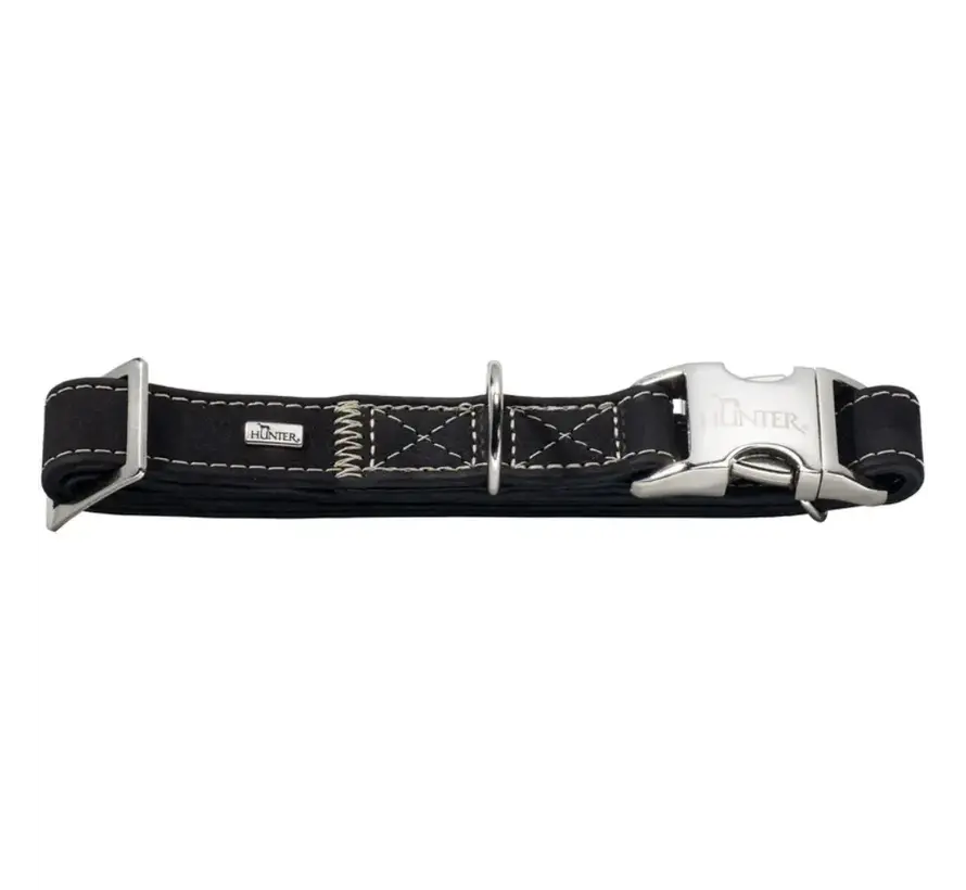 Hunting Alu Strong Dog Collar Black