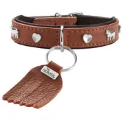 Hunter Hondenhalsband München Mini Cognac