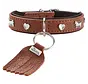 Hondenhalsband München Mini Cognac
