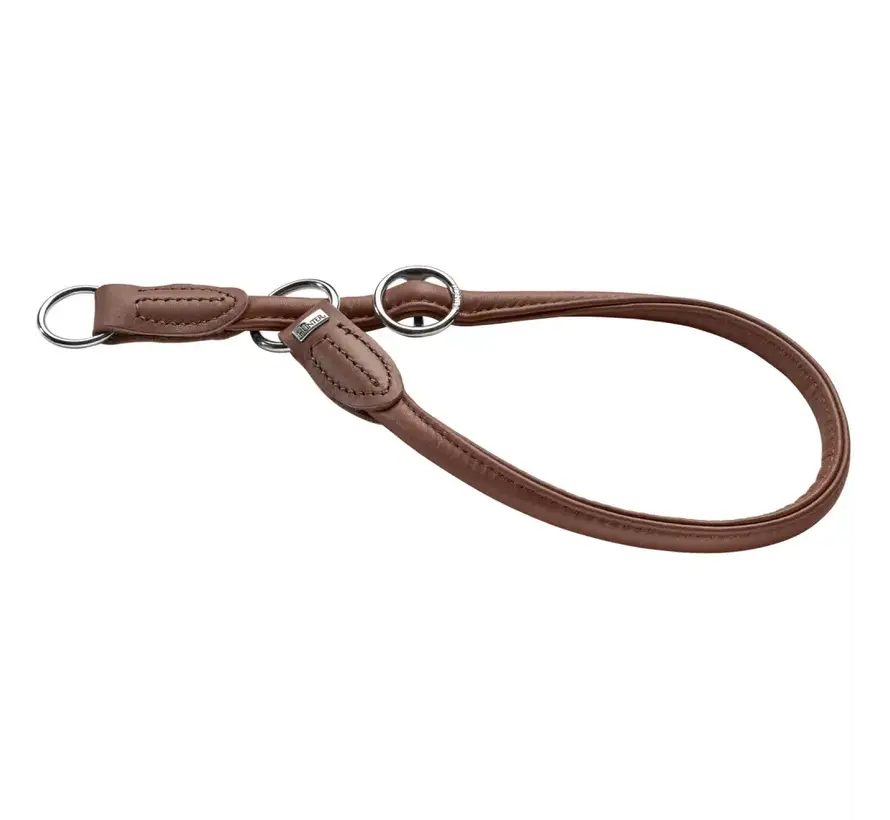 Retrieverhalsband Round & Soft Bruin