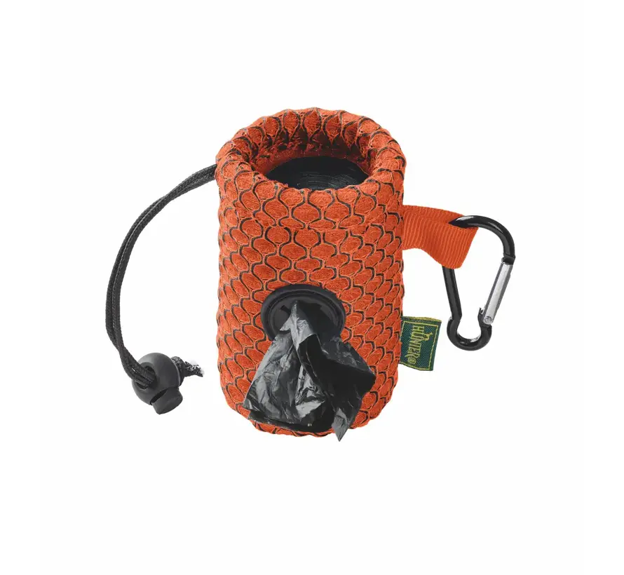 Poop Bag Holder Hilo Orange