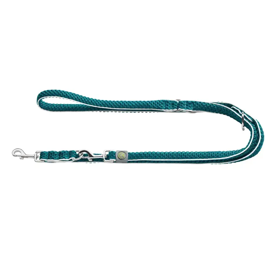 Verstelbare Hondenriem Hilo Turquoise
