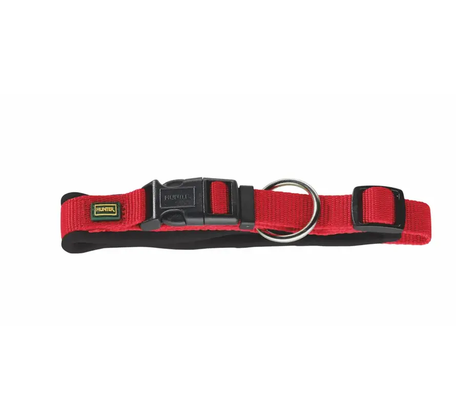 Hondenhalsband Neopreen Vario Plus Rood
