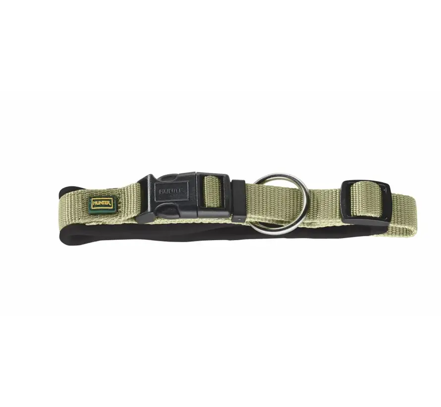 Hondenhalsband Neopreen Vario Plus Olijf