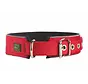 Hondenhalsband Neopreen Reflect Rood