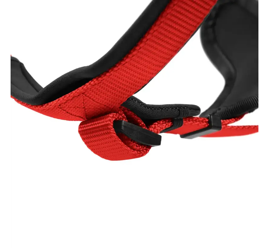 Dog Harness Neoprene Red