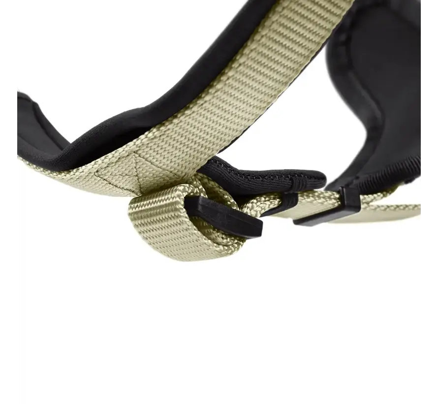 Dog Harness Neoprene Olive