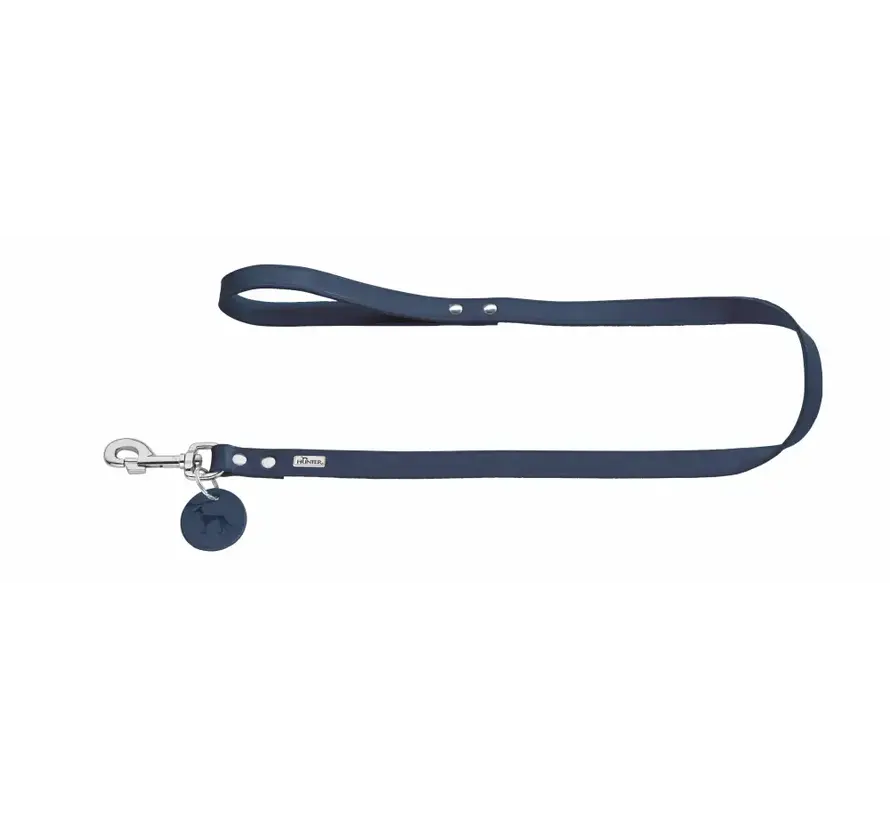 Korte Hondenriem Donkerblauw