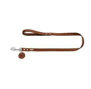 Hunter Korte Hondenriem Cognac