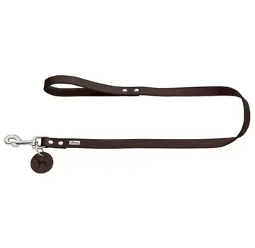 Hunter Short Dog Leash Dark Brown