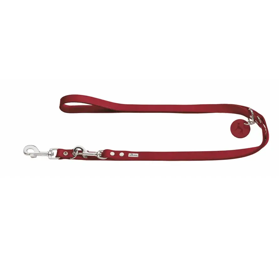 Adjustable Dog Leash Red