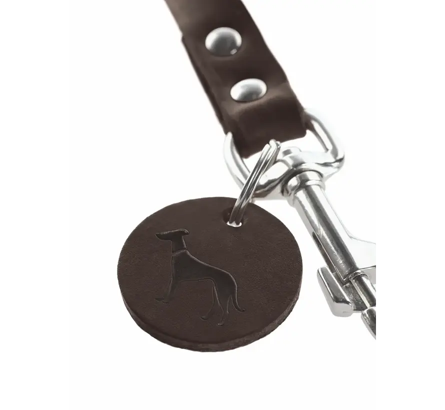 Adjustable Dog Leash Dark Brown